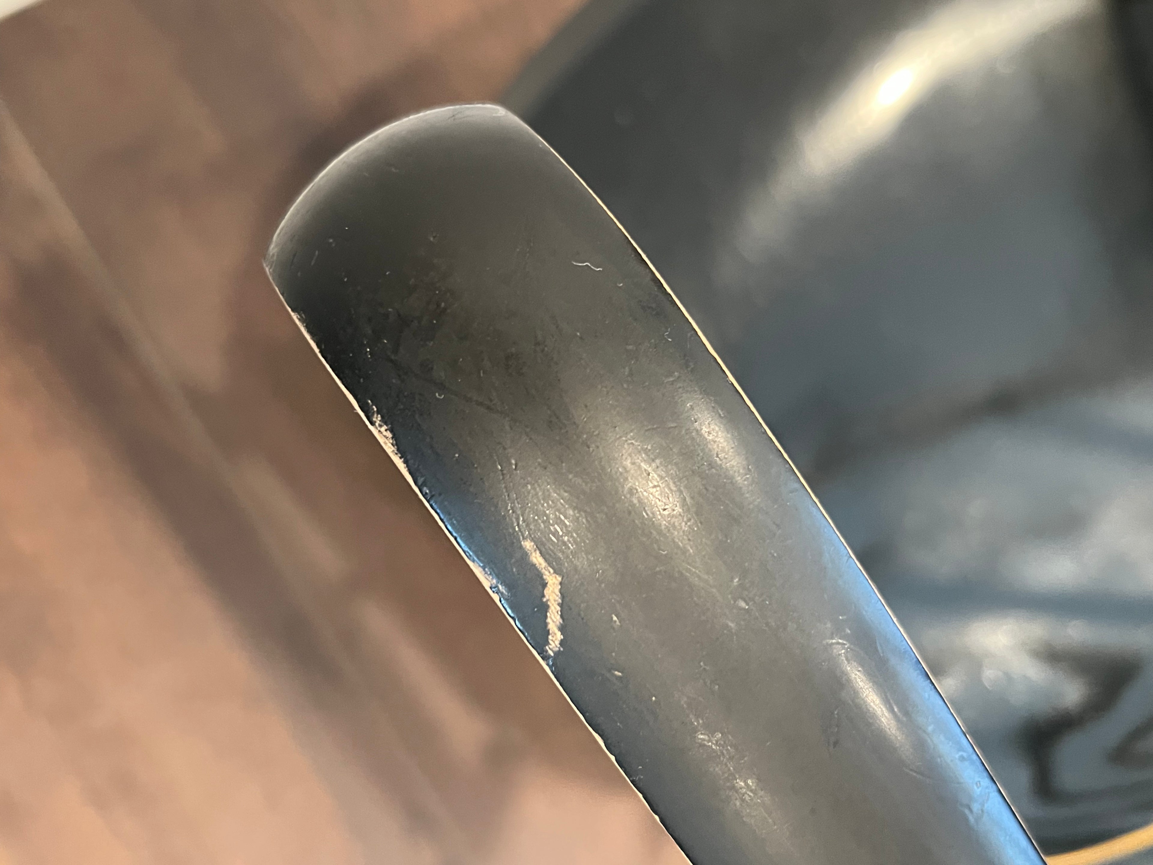 Nichols & Stone Black Lacquer Rocking Chair – Circa 1970s