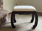 The Ming Curve Footstool